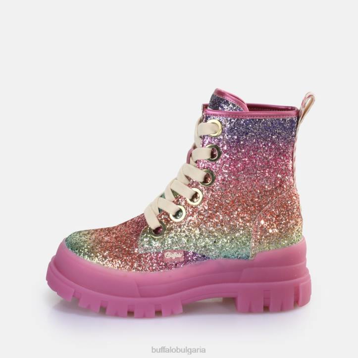 aspha lace up hi ankle boot vegan DRV373 фуксия Buffalo |ботуши aspha lace up hi ankle boot vegan DRV373 фуксия Buffalo |ботуши