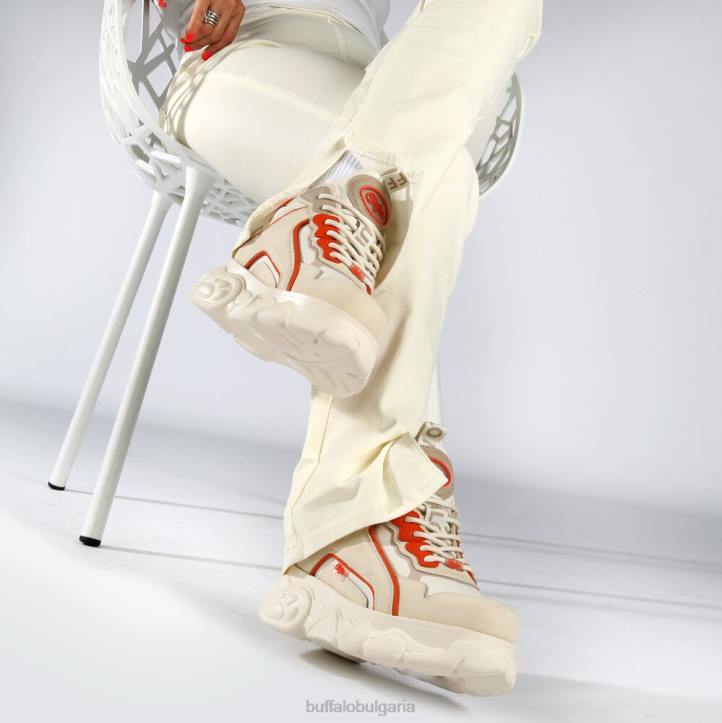 cld чай треньор ниско веган DRV76 крем/портокал Buffalo |маратонки cld чай треньор ниско веган DRV76 крем/портокал Buffalo |маратонки