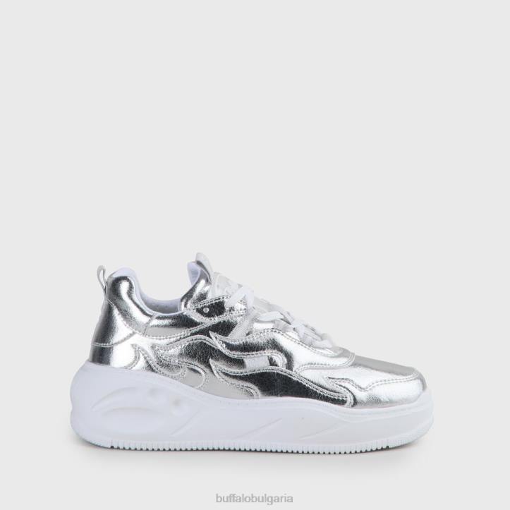 плоски маратонки xtr DRV868 сребро Buffalo |маратонки плоски маратонки xtr DRV868 сребро Buffalo |маратонки