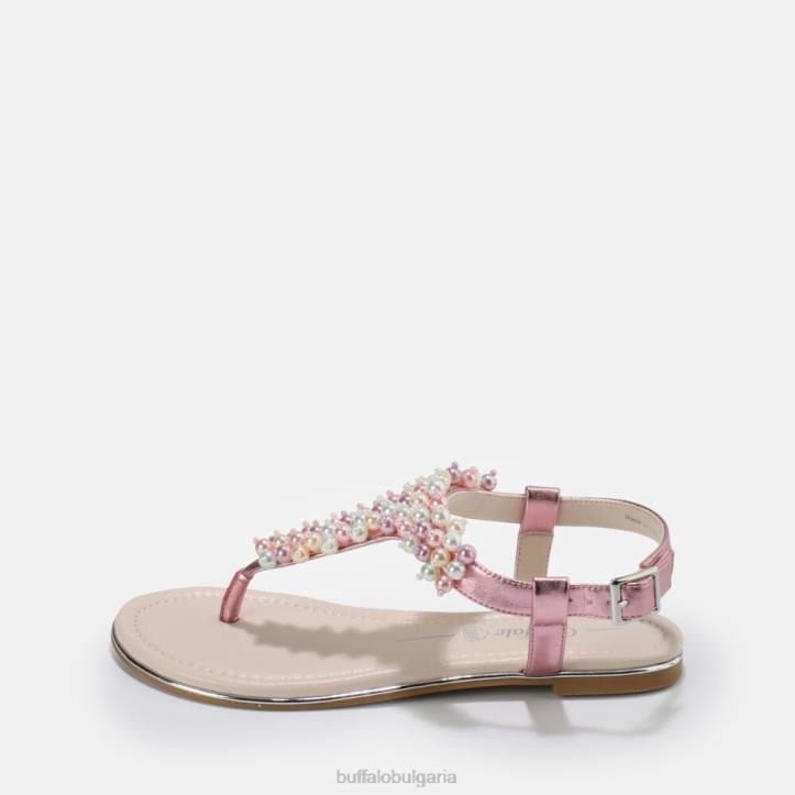 капри перлен сандал веган DRV873 многоцветен Buffalo |сандали капри перлен сандал веган DRV873 многоцветен Buffalo |сандали